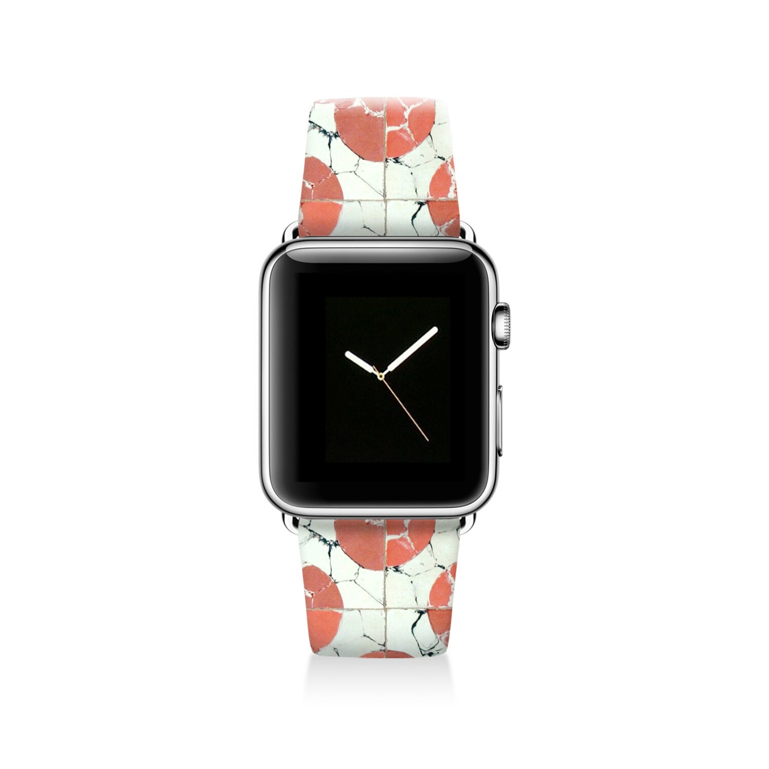 Three Links Stainless Steel Strap For Apple Watch Band