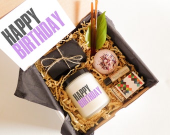 Happy Birthday Gift for Her Birthday Present Quick Ship Gift Fast Birthday Gift for Friend Birthday Gift for BFF Gift Box Birthday Spa Gift