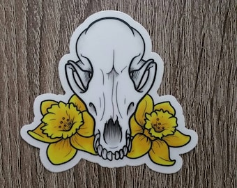 Skullflower Waterproof Vinyl Decal