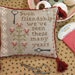 Cross Stitch Chart Such Friendship Pillow cushion pattern x stitch primitive decor vintage decor vintage embroidery decor FAAP