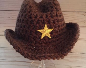 Newborn Cowboy hat, Crochet cowboy hat, cowgirl hat, cowboy hat, baby cowboy, newborn cowboy, newborn photo prop, cowboy baby shower