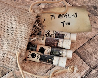 Tea Potions - Harry Potter Inspired Tea - Magic Gift - Fantasy Gift - Felix Felicis - Wolfsbane - Phoenix Tears - Dragons Blood