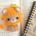 PDF Pattern - Felt Lion Nogget Plush