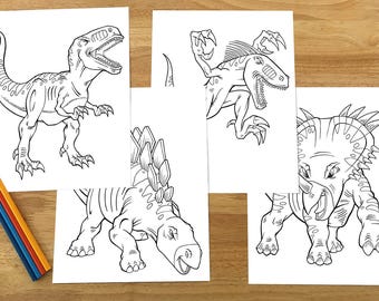 dinosaur tangram printables