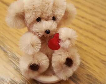 Love me Bear my handmade Chenille bears