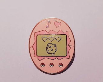 Jigglygotchi Enamel Pin (Jigglypuff x Tamagotchi)