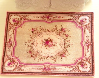 Aubusson Dollhouse miniature Rug