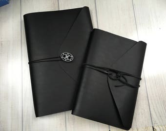 Black Leather art journal