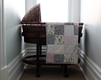 Apple Blossom Whole Cloth Quilt