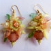 Made to Order NEW Garden Style Earring Kit by Sarah Klopping in Beautiful Pastel Colors of Soft Pinks, Greens and Whites.