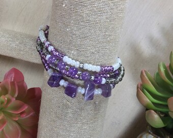 Set of 4 Stretch Bracelets