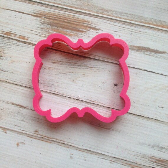 The B Plaque Cookie Cutter