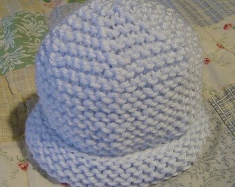 Classic French Baby Hat Pattern, Fast and Easy, PDF