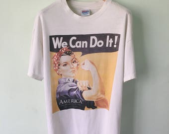 Vintage 1995 America's Cup The Womens Team We Can Do It