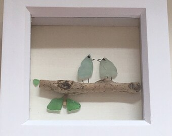 Sea glass song birds
