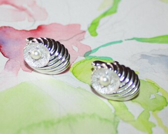 Handsome Vintage, Swank, Pearl Cufflink Set