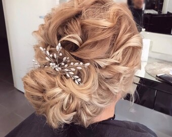Wedding Hair Accessory, Beaded Hair pin, Wedding Hair Accessories, Hair Piece, Formal Hair Piece