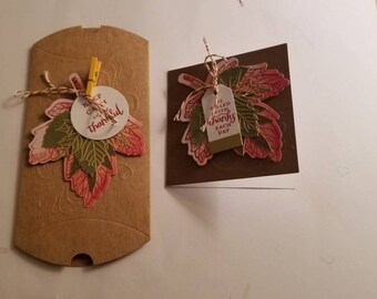 Give Thanks cards and pop up boxes