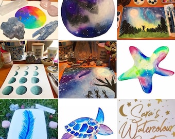 Galaxy Watercolours