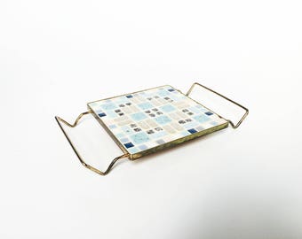 Mid Century Mosaic Tile Trivet