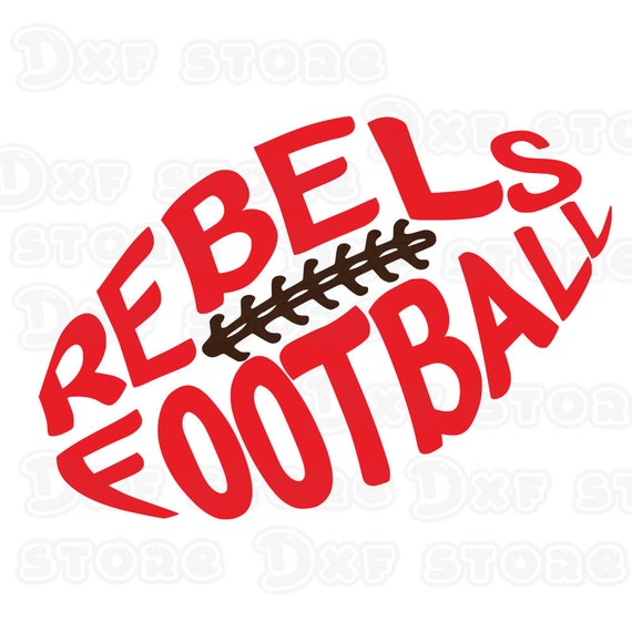 Download Rebels svgfootball svgSVG DXF EPSPng Cut File Football