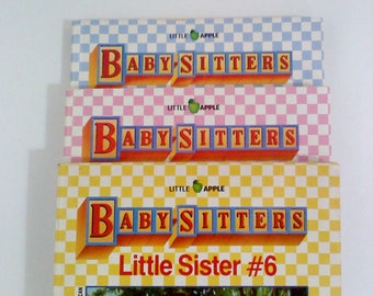 Books- Babysitters Club LITTLE SISTER, Set of 3