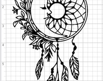 Download Dream catcher svg | Etsy