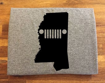 Mississippi Jeep Shirt