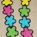 DIY retro Flower scarf Crochet Pattern with Peace sign