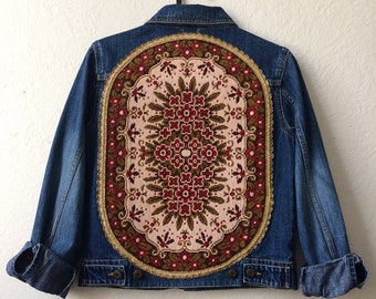 magic carpet ride // CUSTOM DENIM JACKET