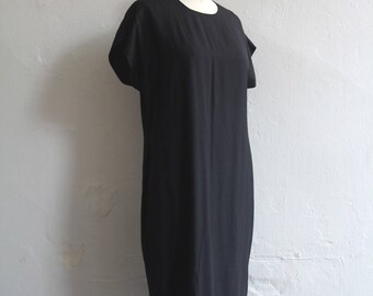 vintage black sheath dress