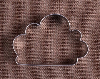 Cloud Cookie Cutter, Fluffy Cloud Cookie Cutter, Raincloud Cookie Cutter, Sugar Cookie Cutters, Metal Cookie Cutters, Cloud Biscuit Cutter
