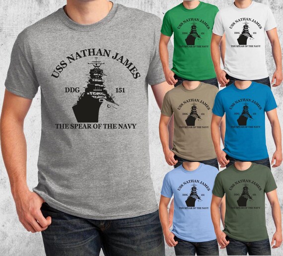 USS Nathan James T-shirt Last Ship tv series fan DDG-151