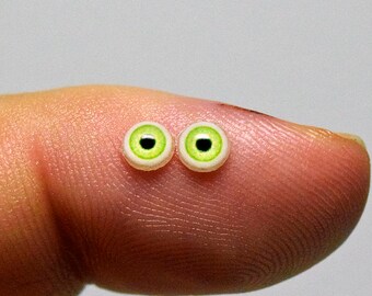 Doll eyes 4mm AD4 color Citrus