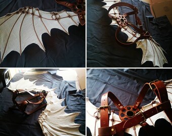 Da Vinci Ornithopter Wings Steampunk Costume Piece