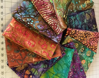 No. 102 Quilters Batiks bakers dozen one yard bundle