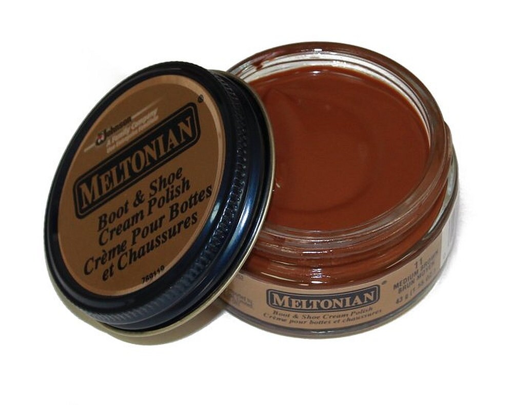 Medium BROWN 11 Boot & Shoe CREAM POLISH creamy Conditioner