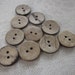 10 Medium Natural Coconut Buttons
