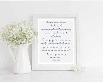 Love is That Condition Printable Love Quote