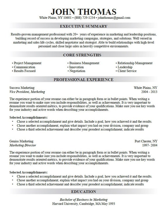 Custom resume writing good