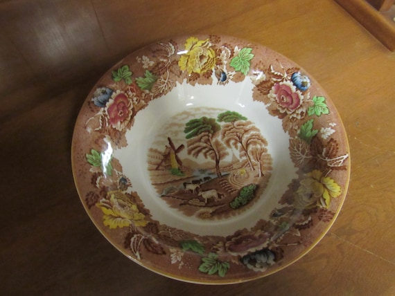 English Woodsware bowl English Scenery