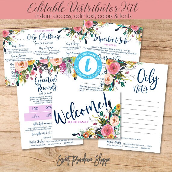 New Member Welcome Bundle Essential Oil Distributor Kit