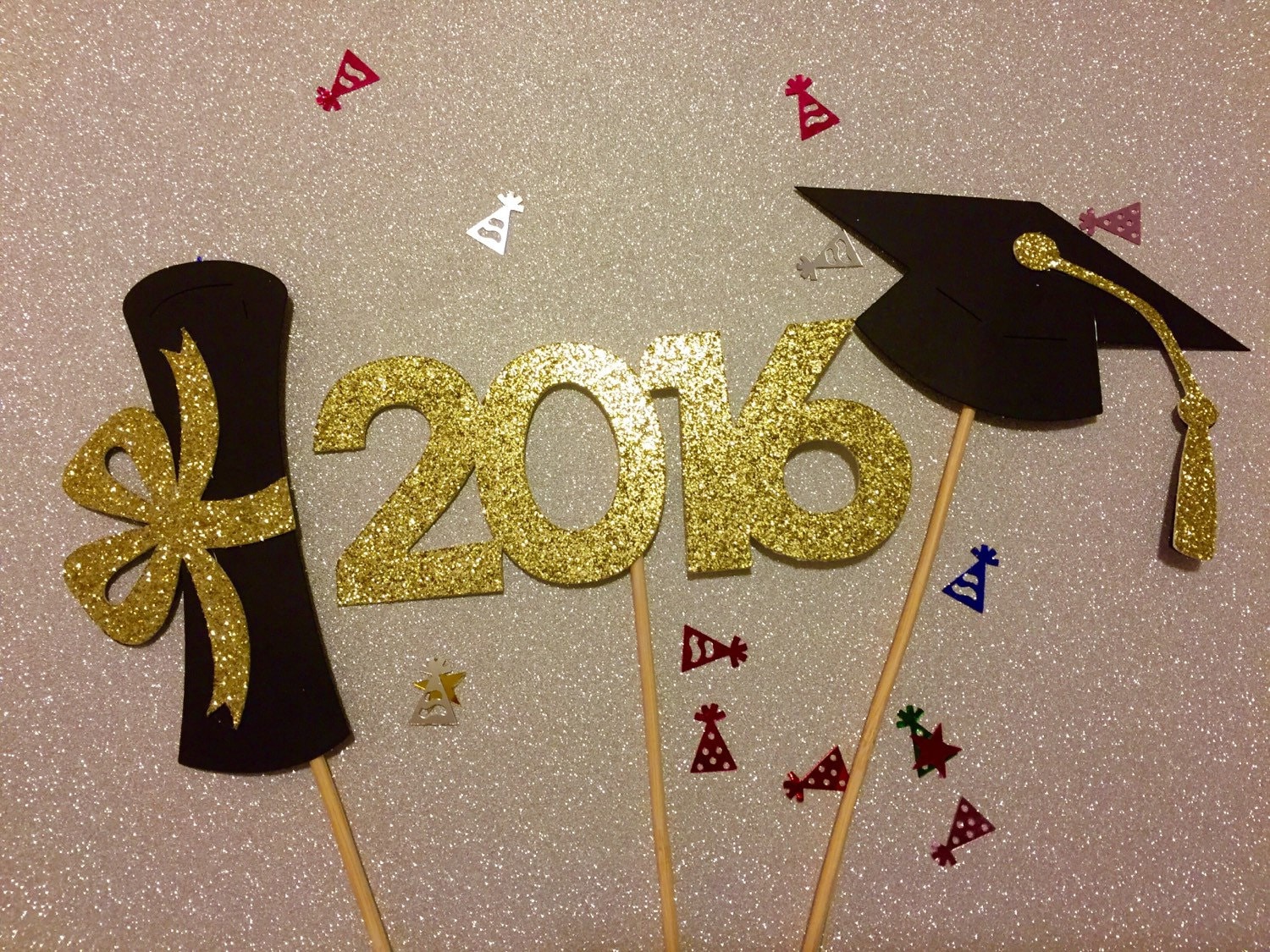 Graduation Centerpiece Sticks 2016 Graduation Party Party