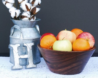 Handmade Wooden Walnut Bowl