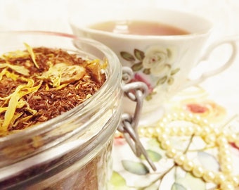 Jazz and Romance Rooibos, Loose Leaf Tea, Almond Rooibos, Vanilla Rooibos