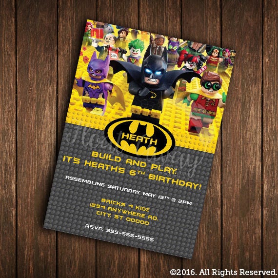 invitaci 243 n batman lego cumplea 241 os de lego batman invitaci 243 n batman lego cumplea 241 os de lego batman