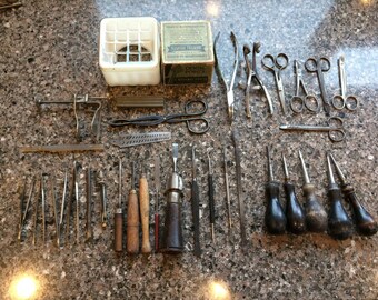 Antique Dentist tools