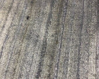 100% Silk Tussah - 54"w Feels Like Raw Silk blue/grey/silver/gold