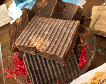 Chocolate and Raspberry Soap