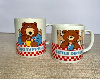 Vintage 90’s Big Dipper Little Dipper mugs